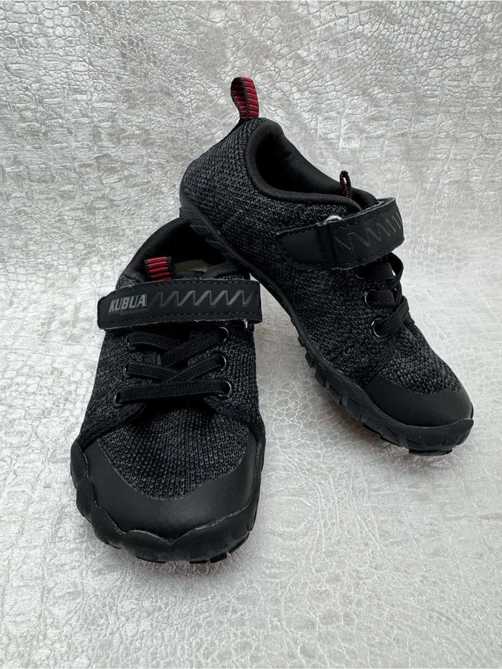 KUBUA kids' barefoot shoes, Toddler size 9.5